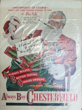 Vintage Chesterfield Cigarette 1947 Collectible